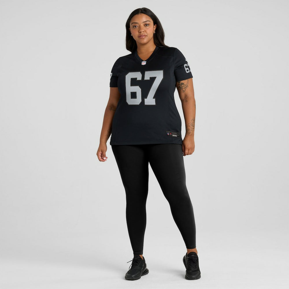 Nike Will Putnam Las Vegas Raiders Women's Team Game Jersey Black
