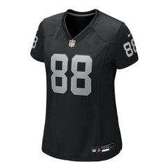 Nike Justin Shorter Las Vegas Raiders Women's Team Game Jersey Black