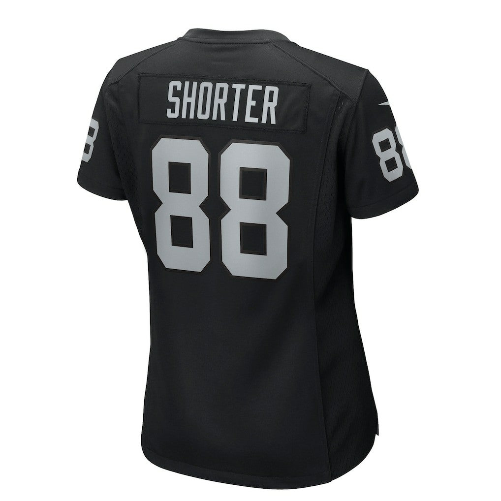 Nike Justin Shorter Las Vegas Raiders Women's Team Game Jersey Black