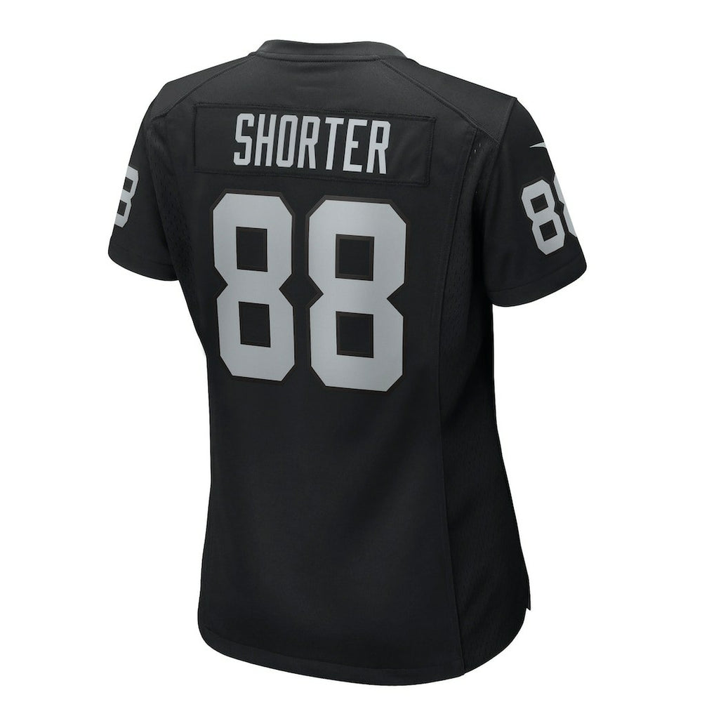 Nike Justin Shorter Las Vegas Raiders Women's Team Game Jersey Black