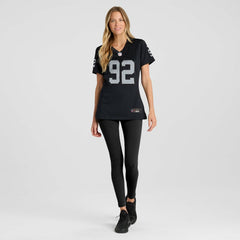 Nike JJ Pegues Las Vegas Raiders Women's Team Game Jersey Black