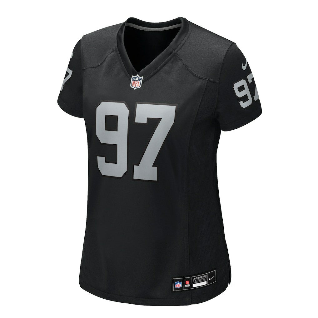 Nike Tonka Hemingway Las Vegas Raiders Women's Team Game Jersey Black