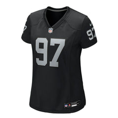 Nike Tonka Hemingway Las Vegas Raiders Women's Team Game Jersey Black