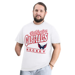 Washington Capitals G-III Sports by Carl Banks Adaptive Headliner T-Shirt - White - NHL 203480326