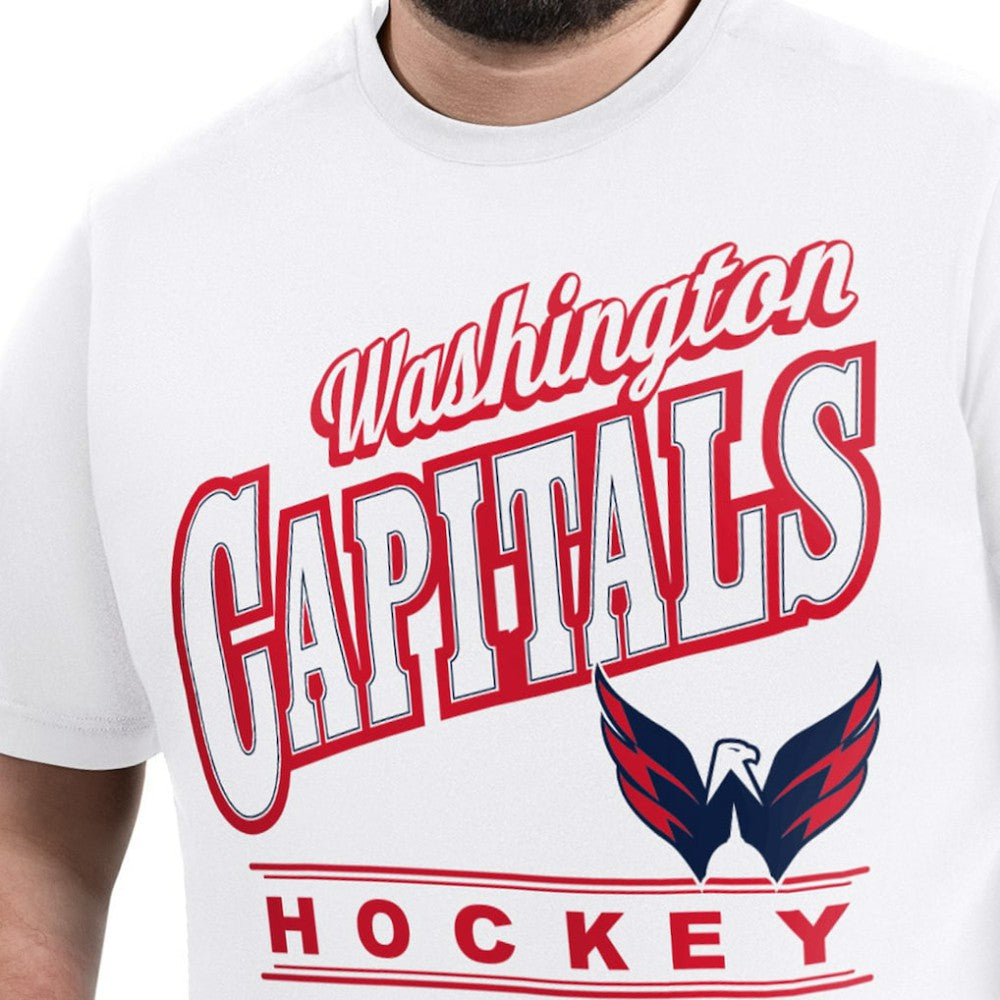 Washington Capitals G-III Sports by Carl Banks Adaptive Headliner T-Shirt - White - NHL 203480326