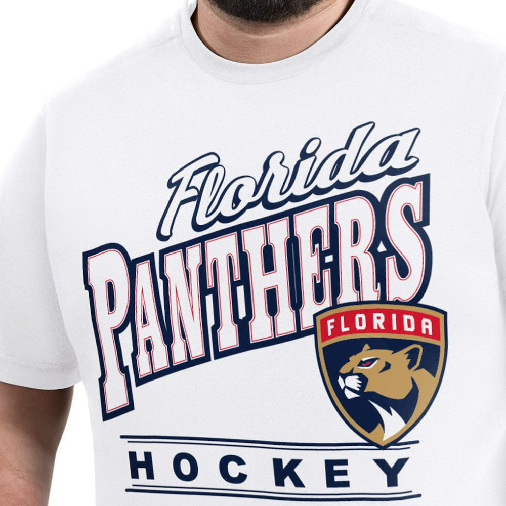 Florida Panthers G-III Sports by Carl Banks Adaptive Headliner T-Shirt - White - NHL 203480328