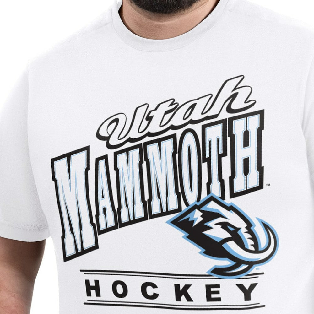 Utah Mammoth G-III Sports by Carl Banks Adaptive Headliner T-Shirt - White - NHL 203480334