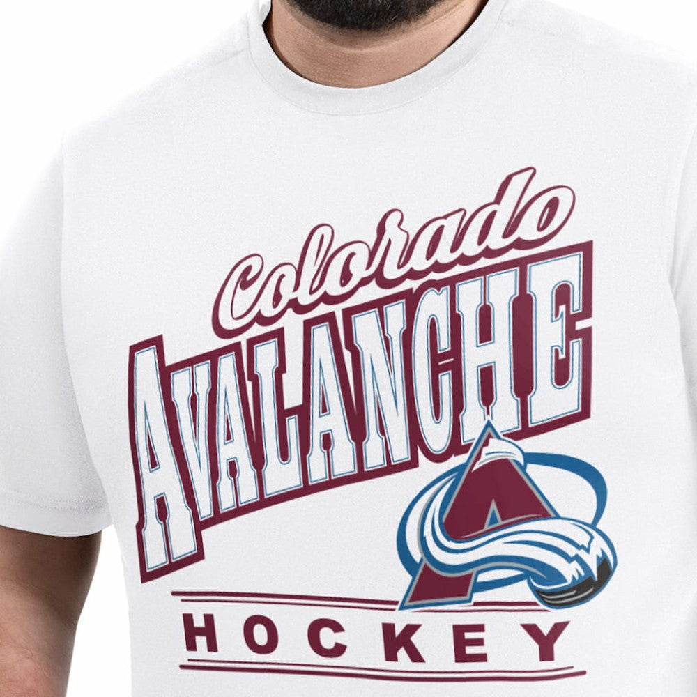 Colorado Avalanche G-III Sports by Carl Banks Adaptive Headliner T-Shirt - White - NHL 203480341