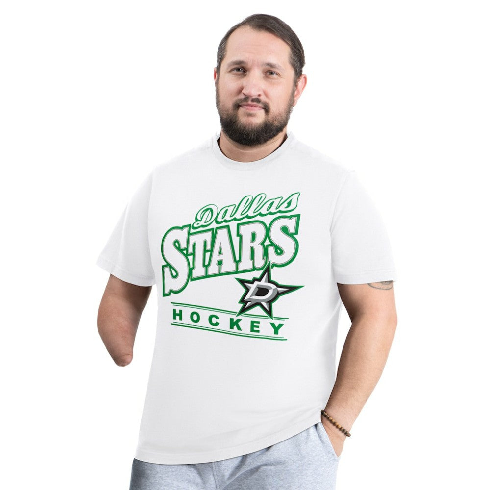 Dallas Stars G-III Sports by Carl Banks Adaptive Headliner T-Shirt - White - NHL 203480342
