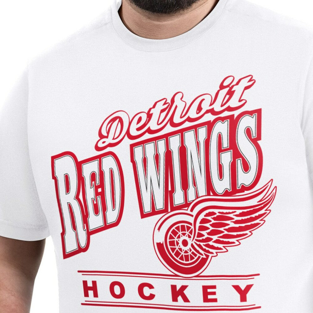 Detroit Red Wings G-III Sports by Carl Banks Adaptive Headliner T-Shirt - White - NHL 203480346