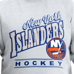 New York Islanders G-III Sports by Carl Banks Adaptive Headliner Fleece Sweatshirt - Gray - NHL 203480352