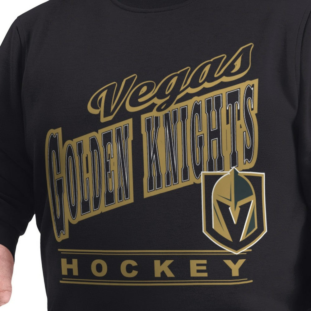 Vegas Golden Knights G-III Sports by Carl Banks Adaptive Headliner Fleece Sweatshirt - Black - NHL 203480369
