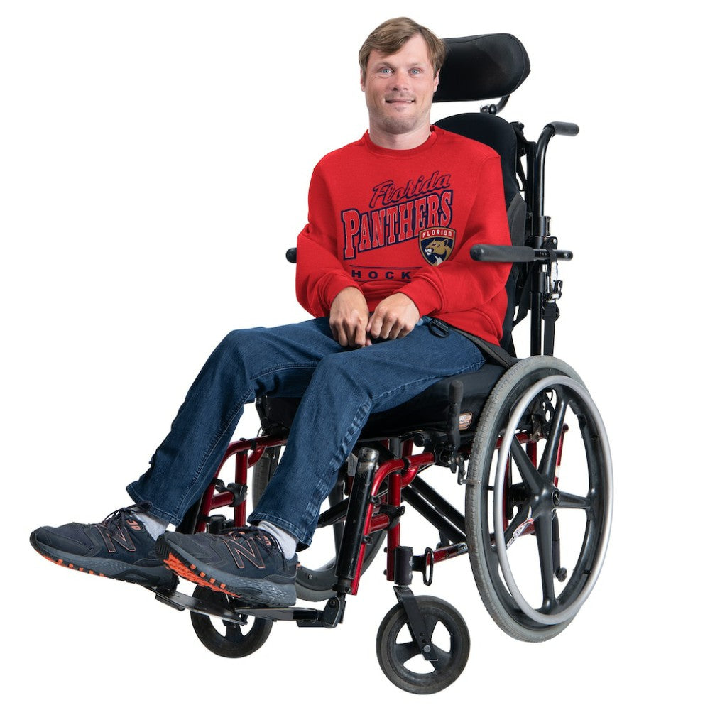 Florida Panthers G-III Sports by Carl Banks Adaptive Headliner Fleece Sweatshirt - Red - NHL 203480384