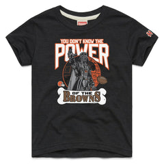 Cleveland Browns Homage Youth Star Wars x NFL Tri-Blend T-Shirt Black