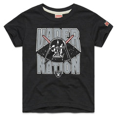 Las Vegas Raiders Homage Youth Star Wars x NFL Tri-Blend T-Shirt Black