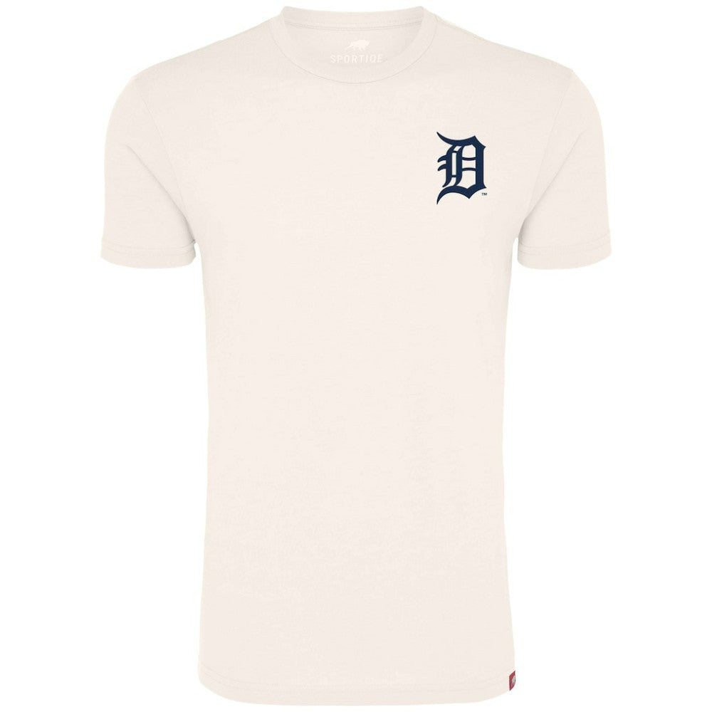 Detroit Tigers Sportiqe Unisex Hello Detroit Duke Oversized T-Shirt - Cream - MLB on Sale