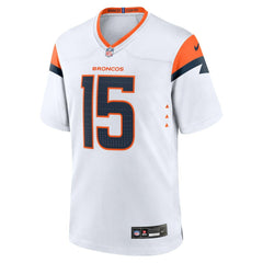 Nike Nik Bonitto Denver Broncos Game Jersey White