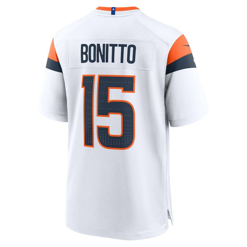 Nike Nik Bonitto Denver Broncos Game Jersey White