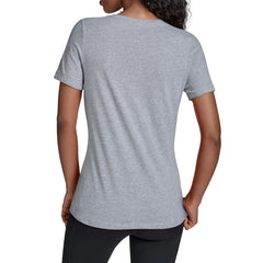 Phoenix Suns Starter Women's Team Stripe V-Neck T-Shirt Gray