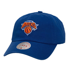 New York Knicks Hardwood Classics 1904 Adjustable Hat Blue | Mitchell & Ness US
