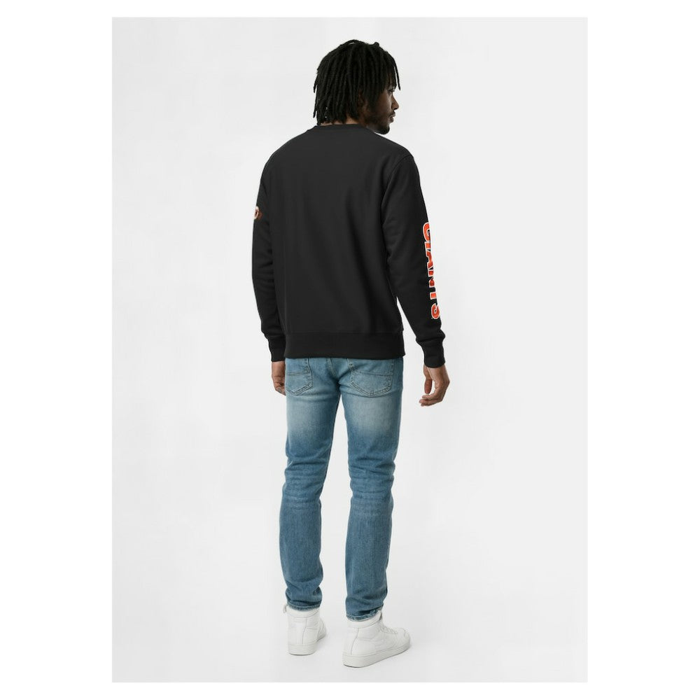 San Francisco Giants Champion Reverse Weave Chenille Sweatshirt - Black - MLB Discount