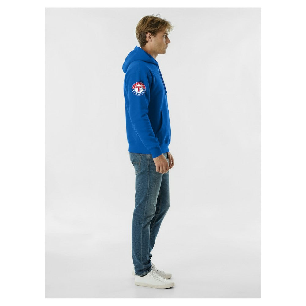Texas Rangers Champion Reverse Weave Chenille Hoodie - Royal - MLB Online