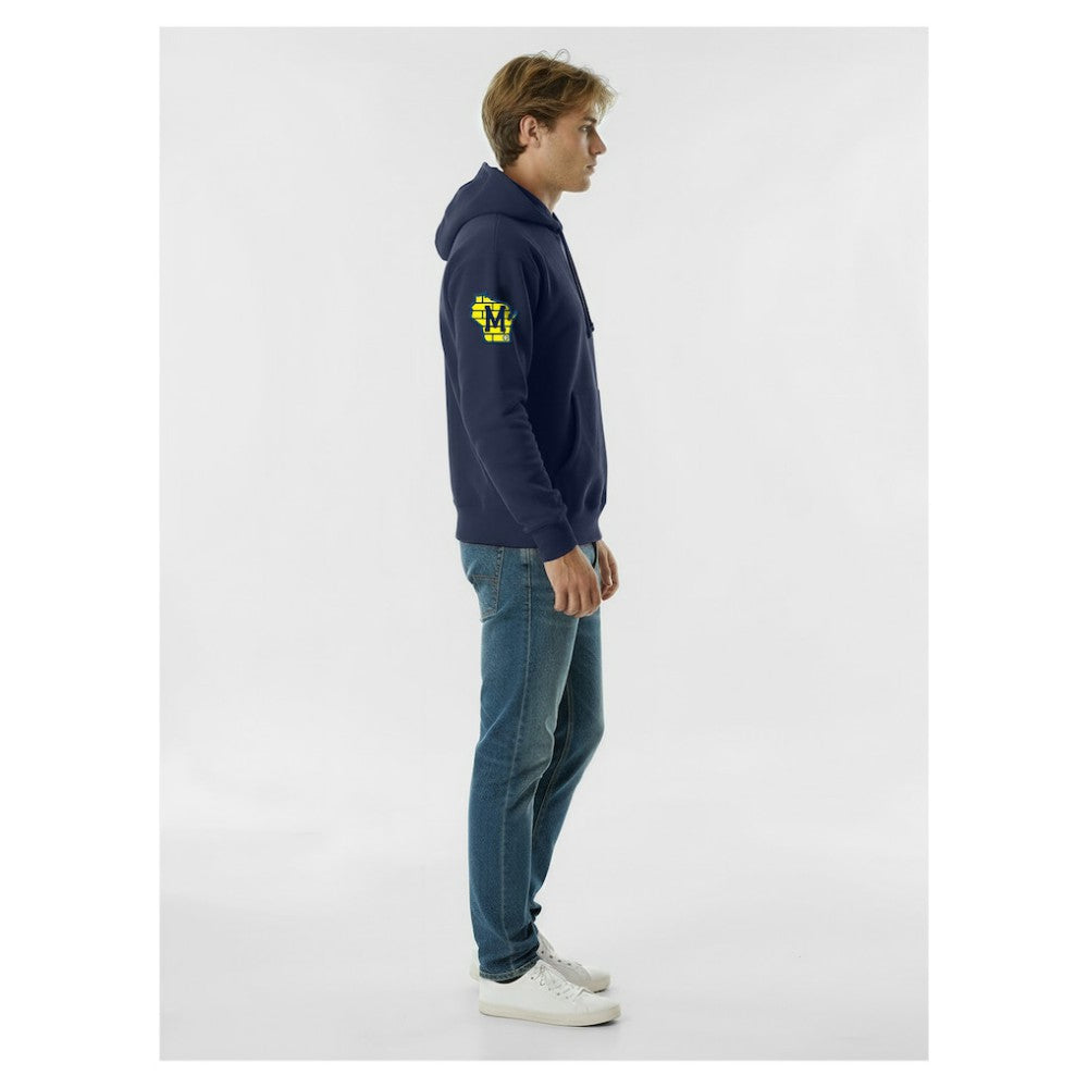 Milwaukee Brewers Champion Reverse Weave Chenille Hoodie - Navy - MLB Online