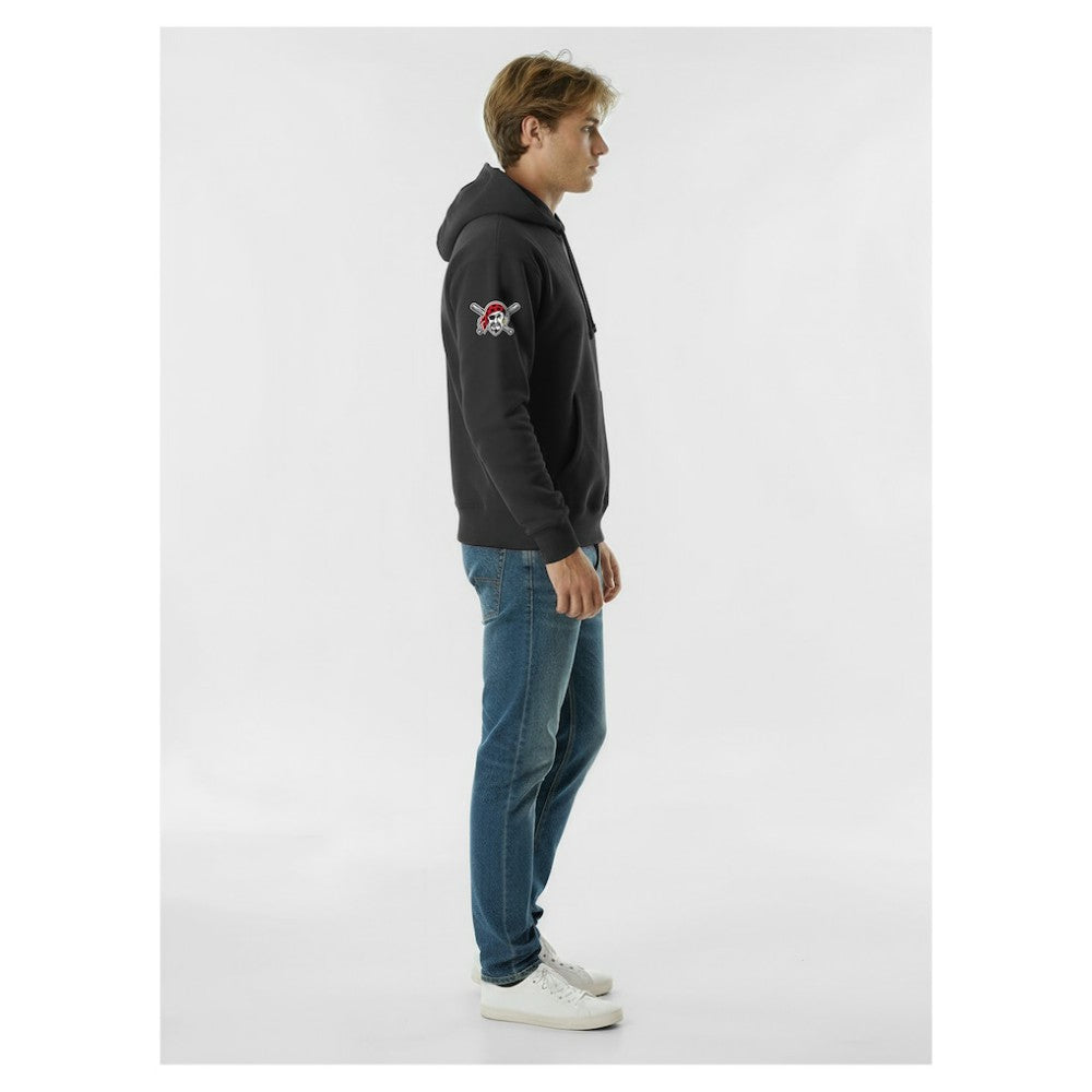Pittsburgh Pirates Champion Reverse Weave Chenille Hoodie - Black - MLB on Sale