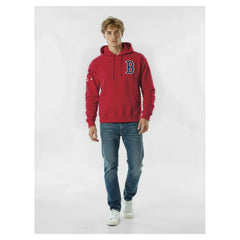 Boston Red Sox Champion Reverse Weave Chenille Hoodie - Red - MLB Sale