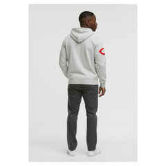 Cincinnati Reds Champion Reverse Weave Chenille Full-Zip Hoodie - Gray - MLB Discount