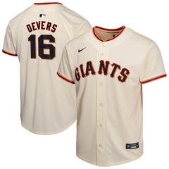 Rafael Devers San Francisco Giants Nike Youth Home Player Game Jersey - Cream - Nike Discount