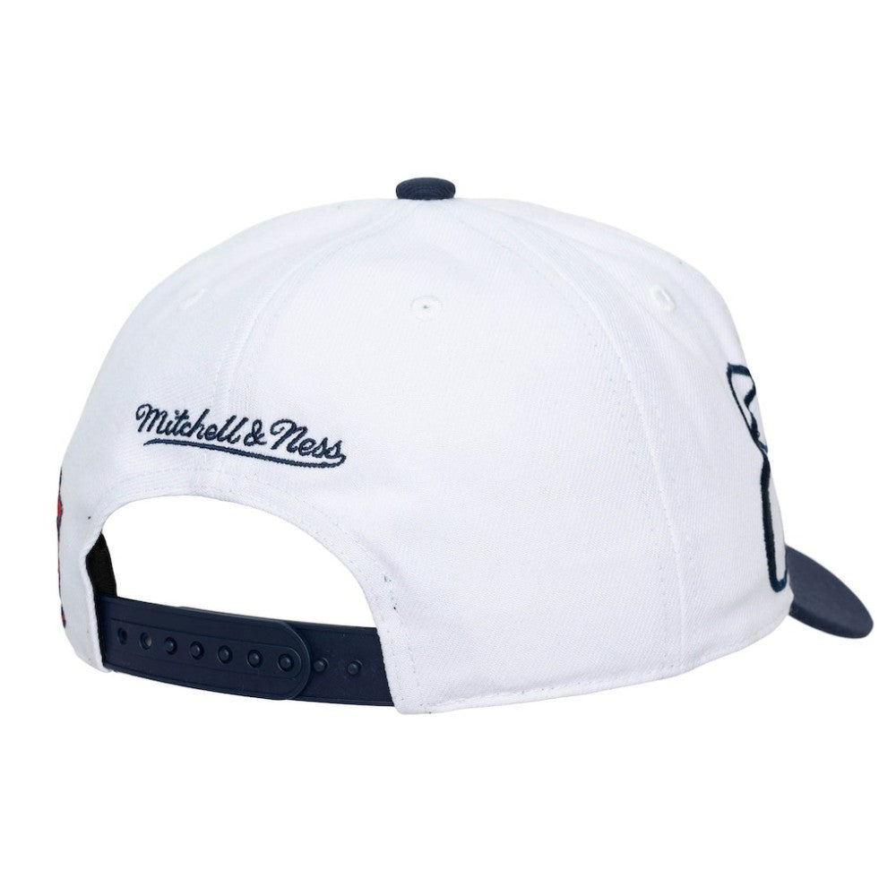 St. Louis Cardinals Mitchell & Ness Unisex XL Script Pro Crown Adjustable Hat - White/Navy - Mitchell & Ness Discount
