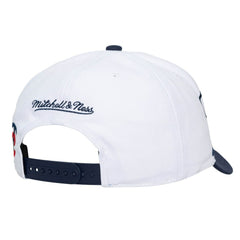 Minnesota Twins Mitchell & Ness Unisex XL Script Pro Crown Adjustable Hat - White/Navy - Mitchell & Ness Online