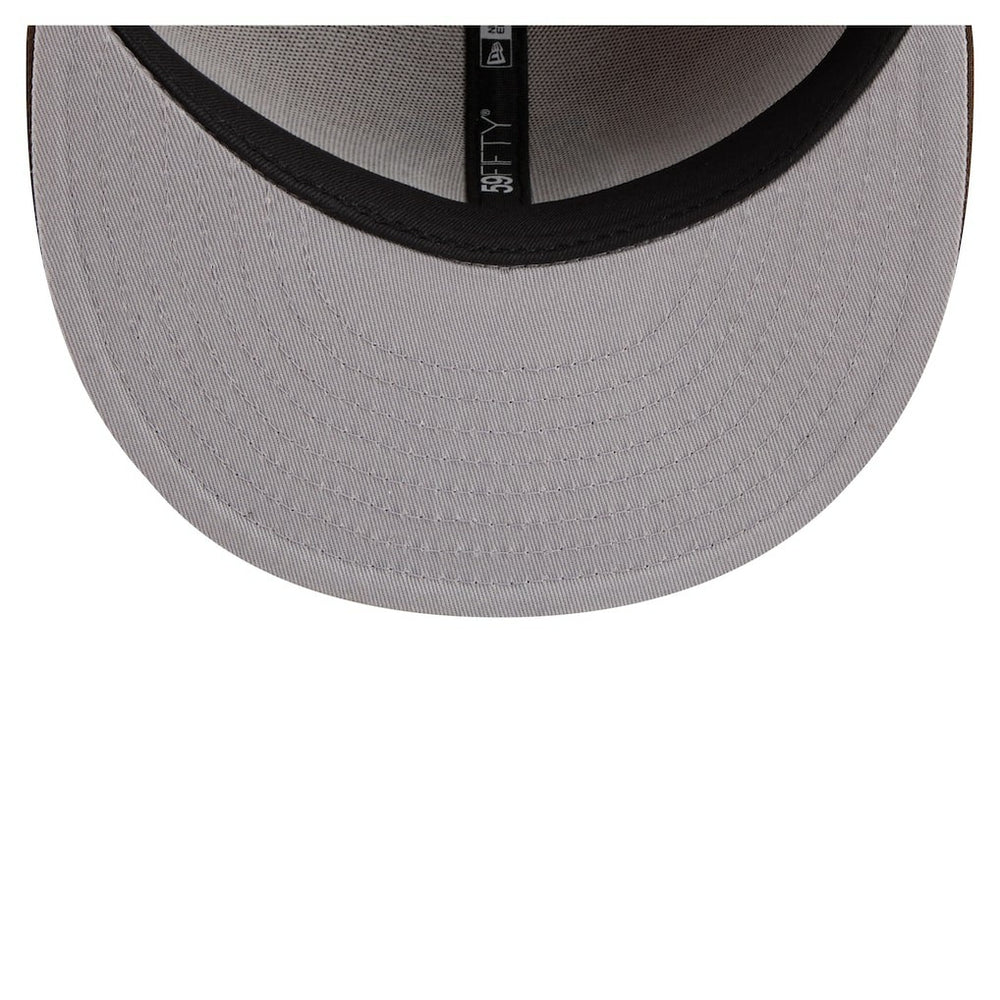 Indianapolis Colts New Era Two-Tone Walnut 59FIFTY Fitted Hat Light Brown/Dark Brown