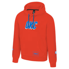Oklahoma City Thunder Stadium Essentials Unisex NBA Legends City Star Fleece Hoodie Orange