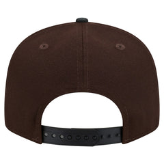 Los Angeles Chargers Adult Burnt Wood Camo 9FIFTY Snapback Hat Dark Brown