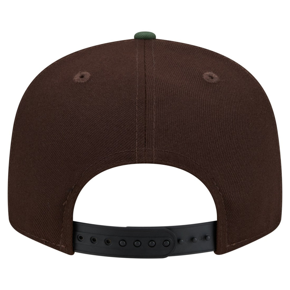 Tampa Bay Buccaneers Adult Burnt Wood Camo 9FIFTY Snapback Hat Dark Brown