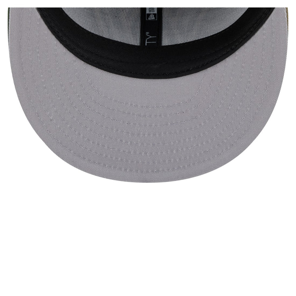 Washington Commanders Adult Burnt Wood Camo 9FIFTY Snapback Hat Dark Brown
