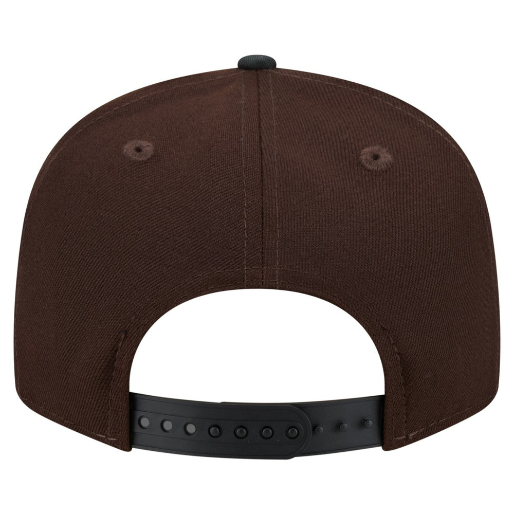 Houston Texans Adult Burnt Wood Camo 9FIFTY Snapback Hat Dark Brown