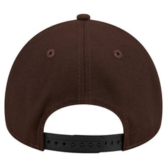 Kansas City Chiefs New Era Burnt Wood A-Frame 9FORTY Adjustable Hat Dark Brown