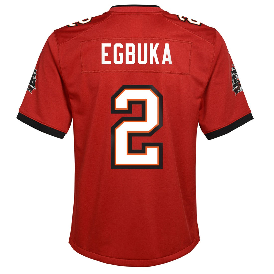 Nike Emeka Egbuka Tampa Bay Buccaneers Youth Team Game Jersey Red