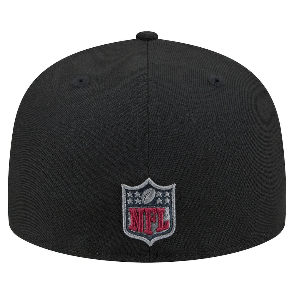 Washington Commanders New Era Color Pop 59FIFTY Fitted Hat Black