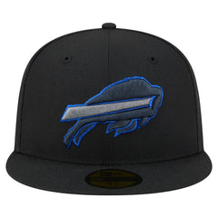 Buffalo Bills New Era Color Pop 59FIFTY Fitted Hat Black