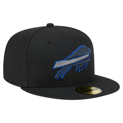 Buffalo Bills New Era Color Pop 59FIFTY Fitted Hat Black
