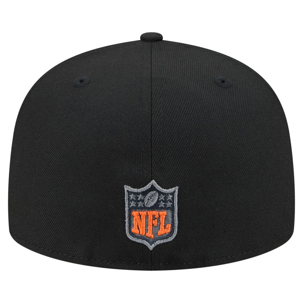 Denver Broncos New Era Color Pop 59FIFTY Fitted Hat Black