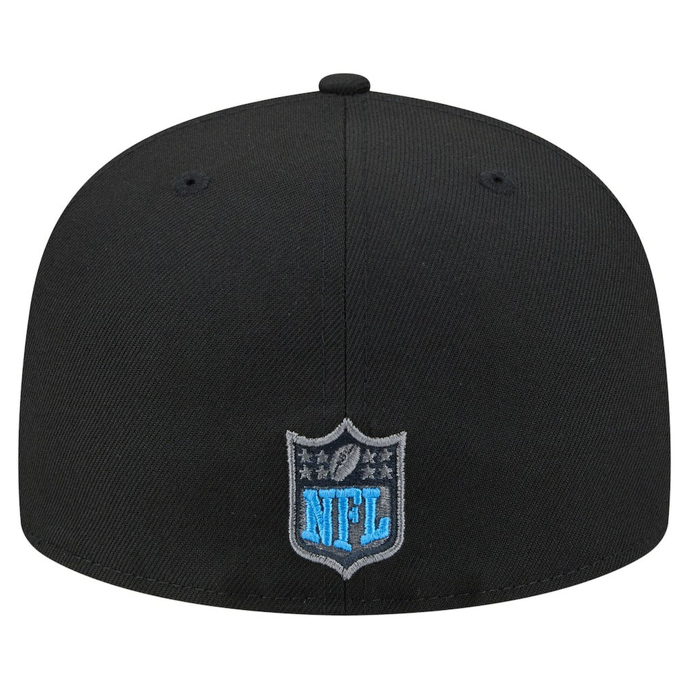 Detroit Lions New Era Color Pop 59FIFTY Fitted Hat Black