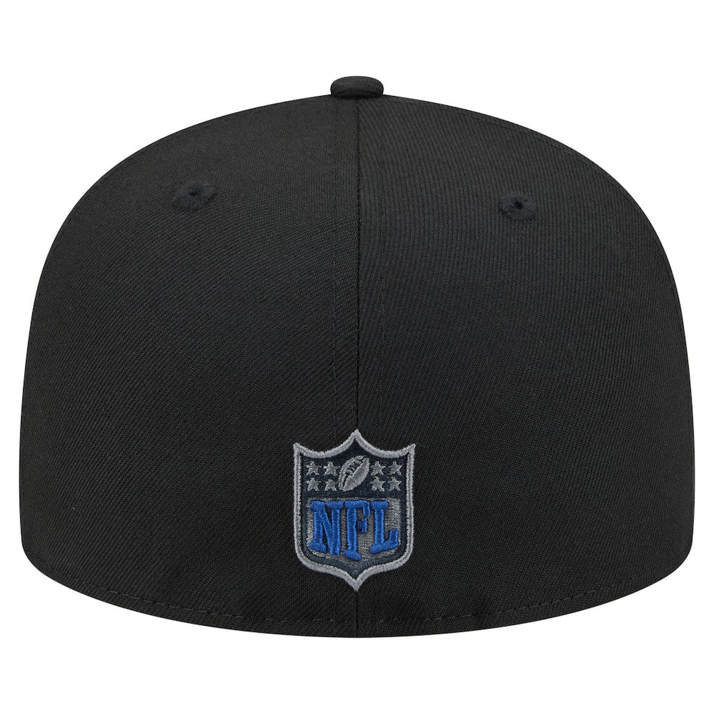 Indianapolis Colts New Era Color Pop 59FIFTY Fitted Hat Black