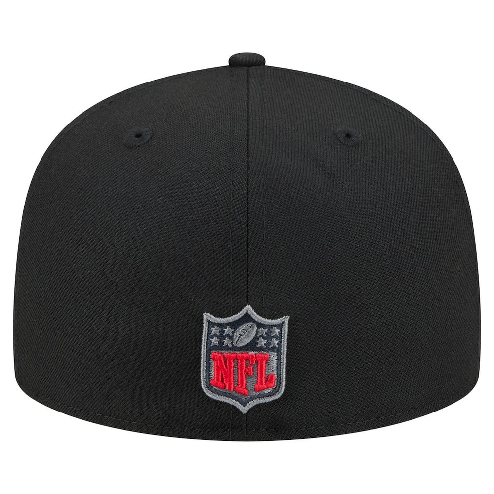 New England Patriots New Era Color Pop 59FIFTY Fitted Hat Black