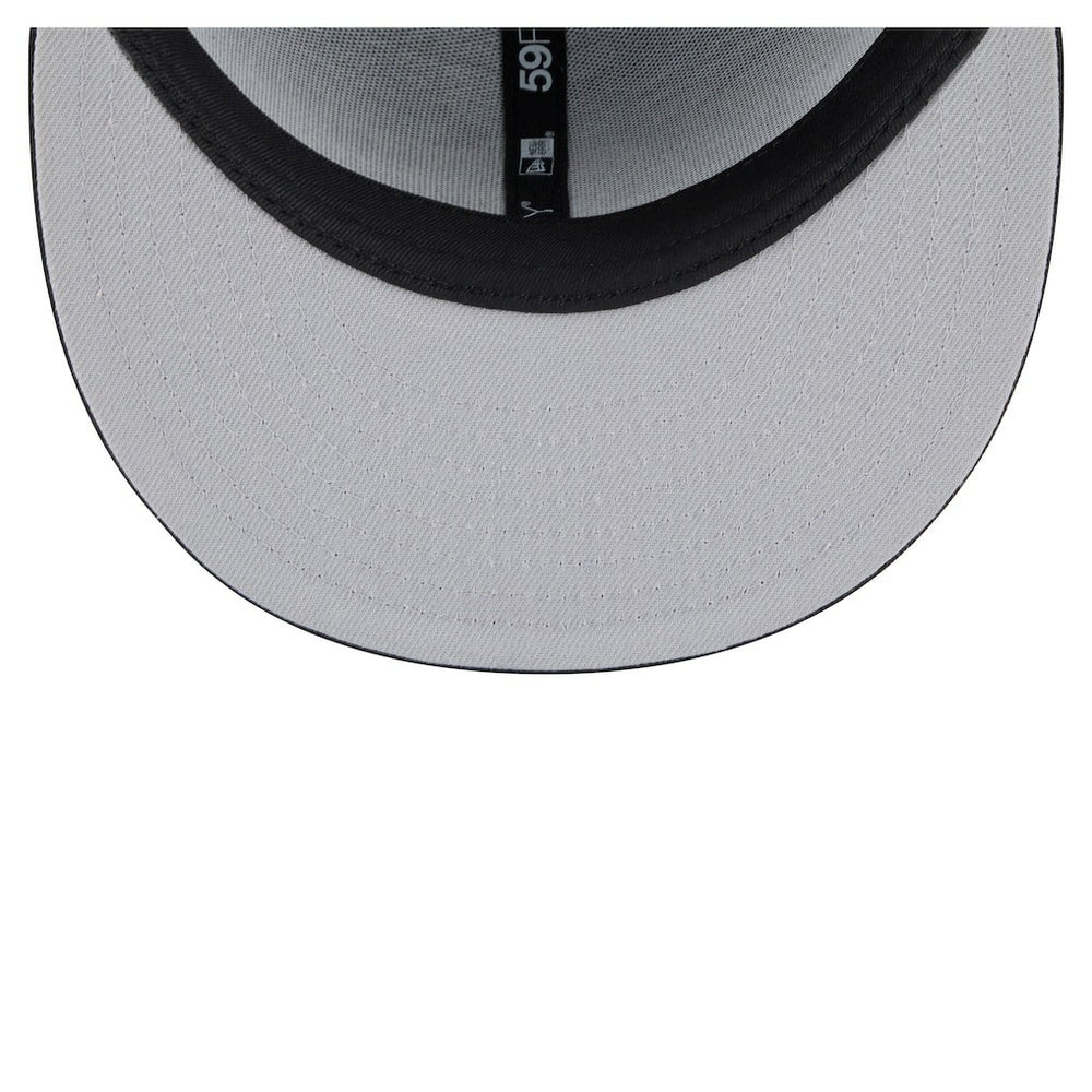 New Orleans Saints New Era Color Pop 59FIFTY Fitted Hat Black