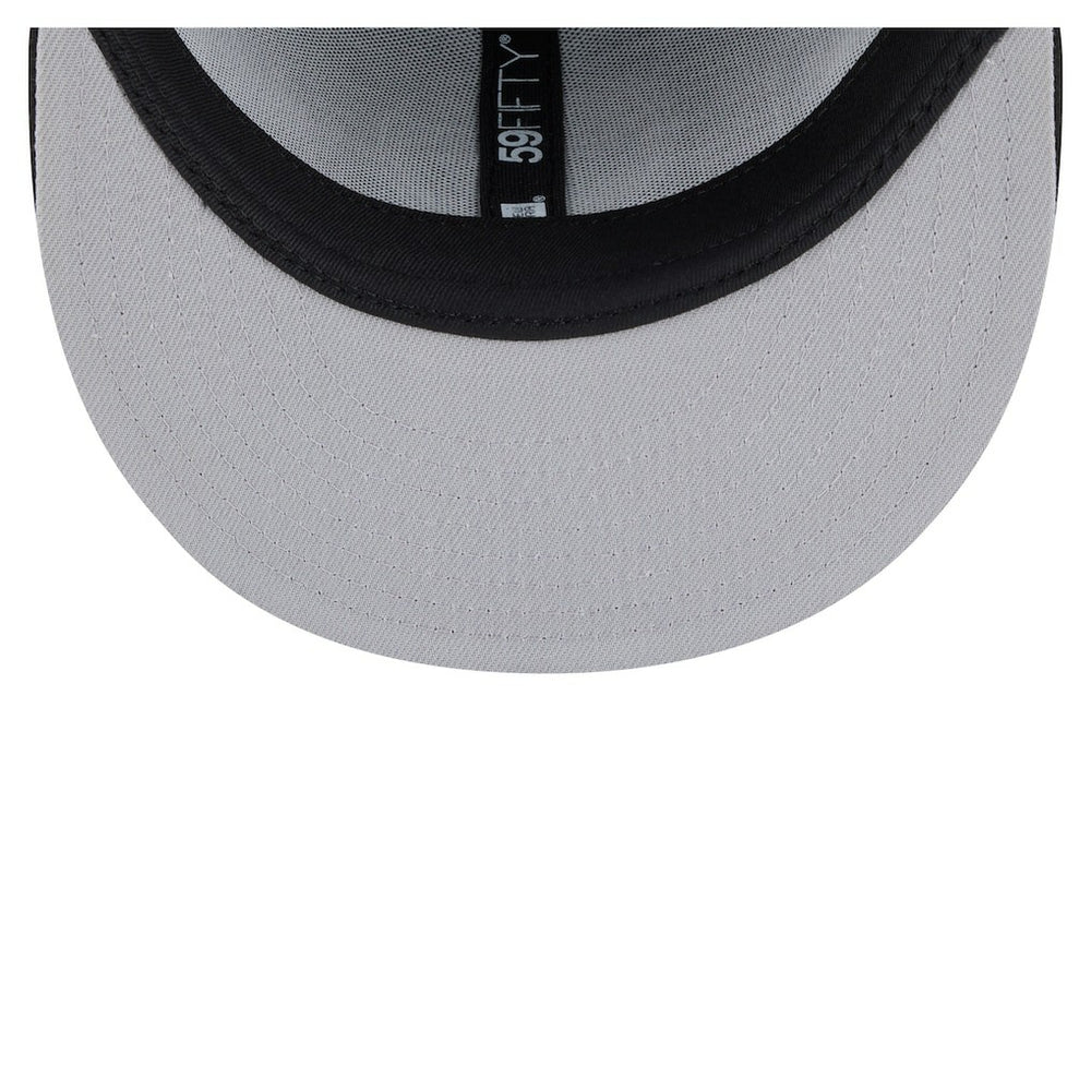 Pittsburgh Steelers New Era Color Pop 59FIFTY Fitted Hat Black